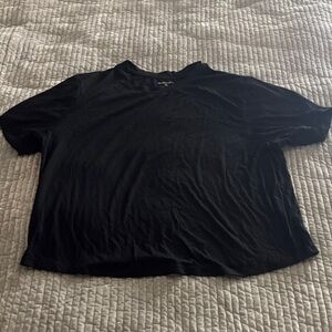 Honeydew Intimates Black Short Sleeve Tee